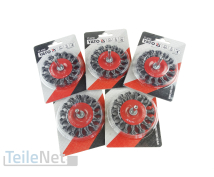 5x Drahtbürste 75mm Rund gezopft Stiehlbürste...