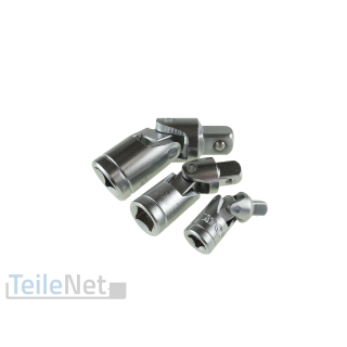 Adapter Steckschlüssel Verlängerung Gelenk 1/4" 3/8" 1/2" Kardangelenk Kreuzgelenk