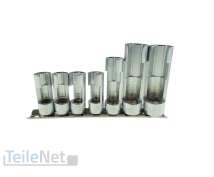 Steckschlüssel geschlitzt 10-19mm 1/2" 3/8" offene Schlüsse Nüsse Lambdasonde