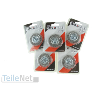 5x Drahtbürste 50mm Rund Topfbürste...