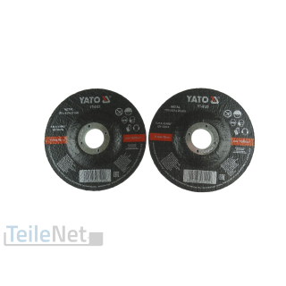 2x Schruppscheibe 115x6mm Metall Schleifscheibe Winkelschleifer Flexscheibe