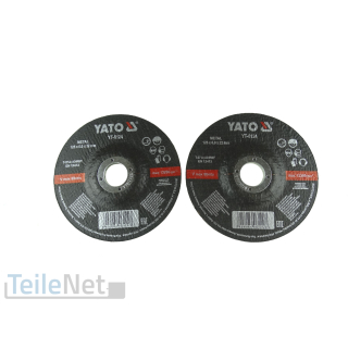 2x Schruppscheibe 125x6mm Metall Schleifscheibe Winkelschleifer Flexscheibe