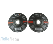 2x Schruppscheibe 125x6mm Metall Schleifscheibe...