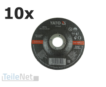 10x Schruppscheibe 115x6mm Metall Schleifscheibe...