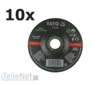 10x Schruppscheibe 125x6mm Metall Schleifscheibe...