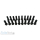 20x Radschrauben M14x1,25 Radbolzen schwarz für BMW 1er 3er X1 X2 X3 etc Mini