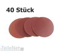 40x Schleifscheiben Schleifpads Ø 75 mm 240 320...