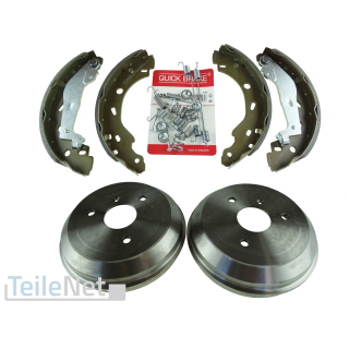 Bremsbacken Bremstrommel Trommelbremse für Smart 450 451 452