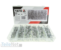 Blindniete Sortiment 400-teilig 2,4-4,8 mm Nieten...