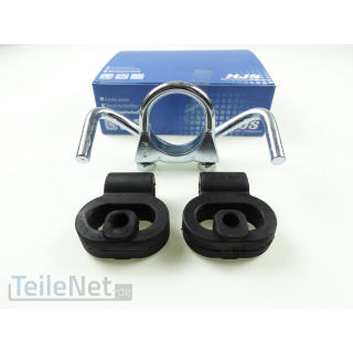 Mittelschalldämpfer Abgasrohr für Opel Corsa D Reparatur Rohr HJS 82144321