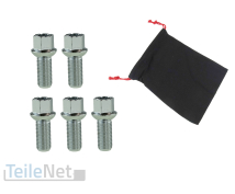 5x Radschrauben M14x1,5 Radbolzen inkl. Beutel für...