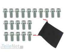 20x Radschrauben M14x1,5 Radbolzen inkl. Beutel für...