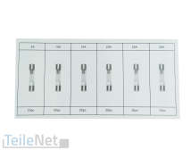 Glassicherung Sortiment 120-teilig 5-30A Feinsicherung...