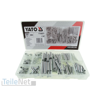 Federn Sortiment 200-teilig Druckfedern Zugfedern Spiralfedern Feder Satz Set