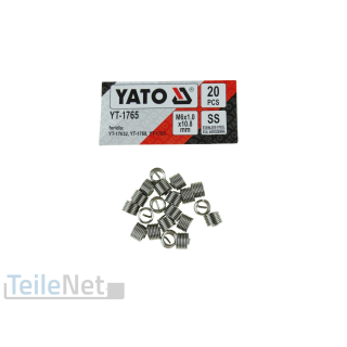 Gewindereparatur M6 x 1,0 Gewindeeinsatz Gewinde...