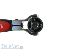 Drehkopf-Umschaltknarre 115 mm 1/4" Mini-Ratsche Knarre drehbar Drehkopfratsche