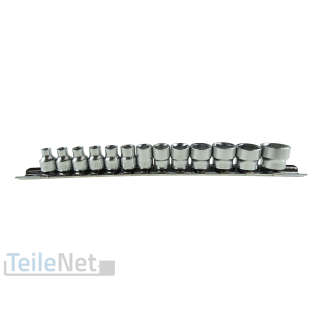 Steckschlüsselsatz 1/4" Stecknuss Sechskant...